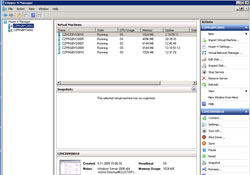 Obr. 1: Hyper-V MMC konzola