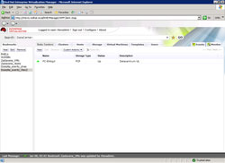 Ukázka grafického rozhraní pro administraci virtuálních strojů (Red Hat Enterprise Virtualization Manager)
